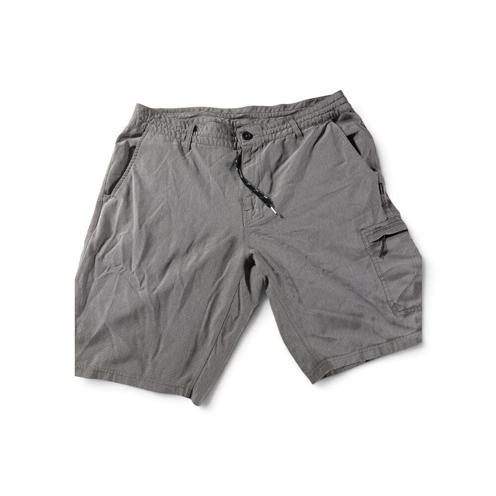 O’Neill Superfreak Men’s Size 36 Gray Hybrid Cargo Shorts Stretch Surf Walkshort